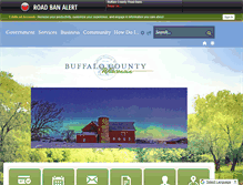 Tablet Screenshot of buffalocounty.com